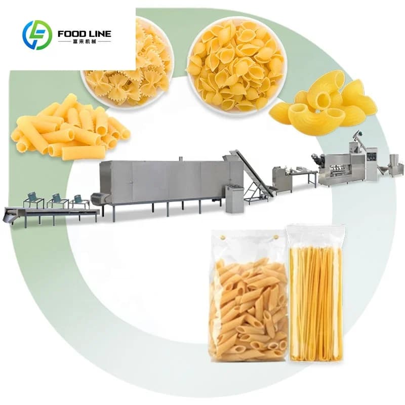 Maquina Para Hacer Pasta Machine De Fabrication De Spaghetti Italia Automatico per realizzare la linea di produzione di pasta