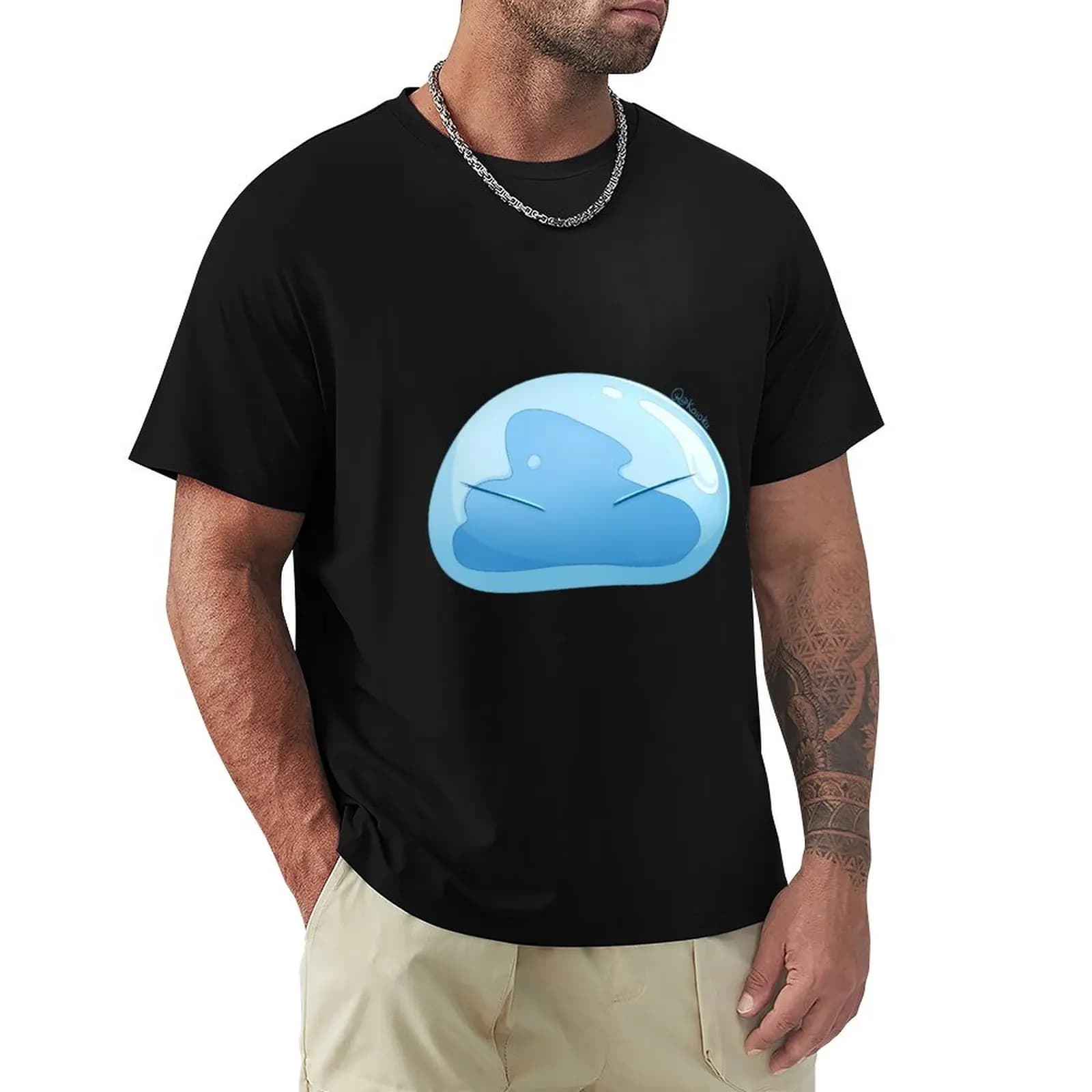 Rimuru T-Shirt Big Size Simple T-Shirt