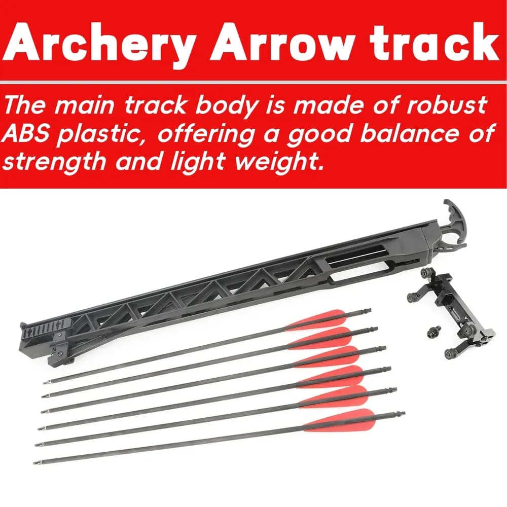 Archery Launching Orbital with Pure Carbon Fibre Arrow for Bow Outdoor Shooting Track Launcher Auxiliary Hunting Target Practice