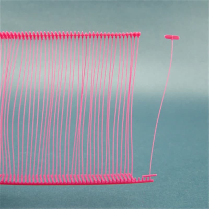 5000 pz "spesso" Rosa Rosso Tag Ago Spilli Pp Indumento Vestiti Calzino Cappello Bambola Prezzo Etichetta Tag di Fissaggio Segno Etichetta Titolare Tag Pin