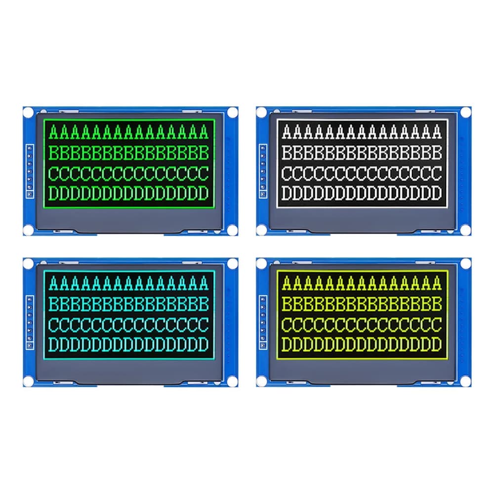 LIZAO Display OLED 2.4/2.42" 128x64 Modulo SSD1309 SPI I2C 7Pin per Arduino UNO R3 C51