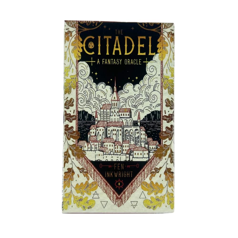 The Citadel A Fantasy Oracle, profondamente influenzato dagli elementi magici della letteratura fantasy e dei giochi da tavolo, Tarocchi 60 Carte