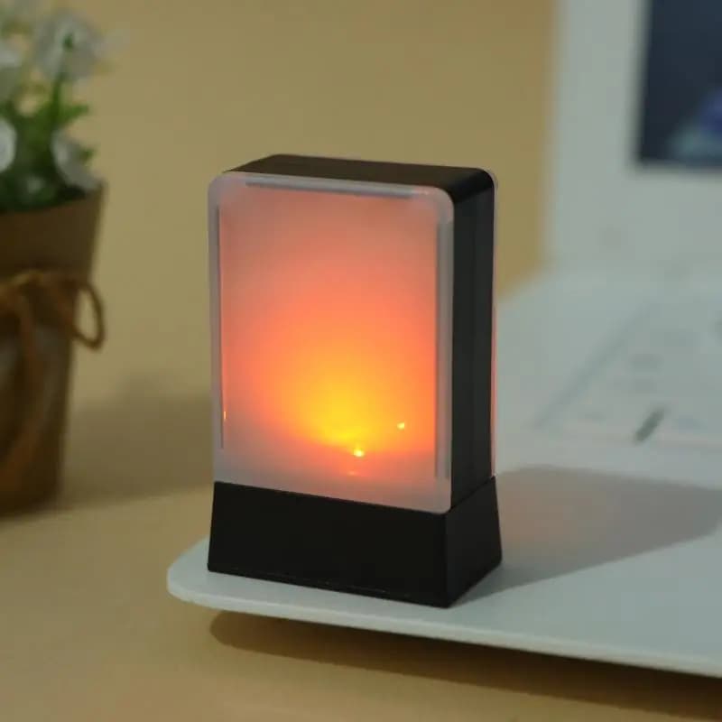 1Pcs Dollhouse Simulation Mini Lightbox Cute Ornament Miniature Scene Decor For Doll House DIY Accessories