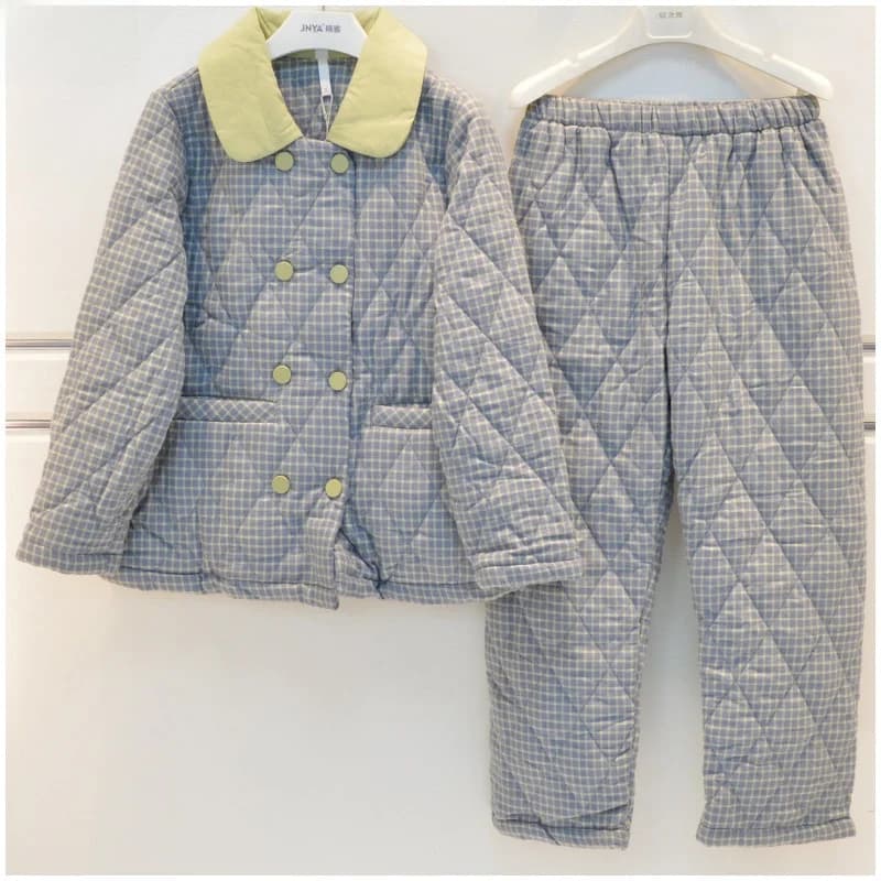 Abbigliamento Invernale da Donna Nicoya 2025 Nuovo Tessuto a 40 Fili Spazzolato Colorato Sottile in Cotone per Casa e Moda
