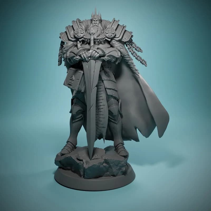 Miniature templari King, adatte per DND, Pathfinder e altri giochi da tavolo, prima scelta da collezione, da regalare ai tuoi amici