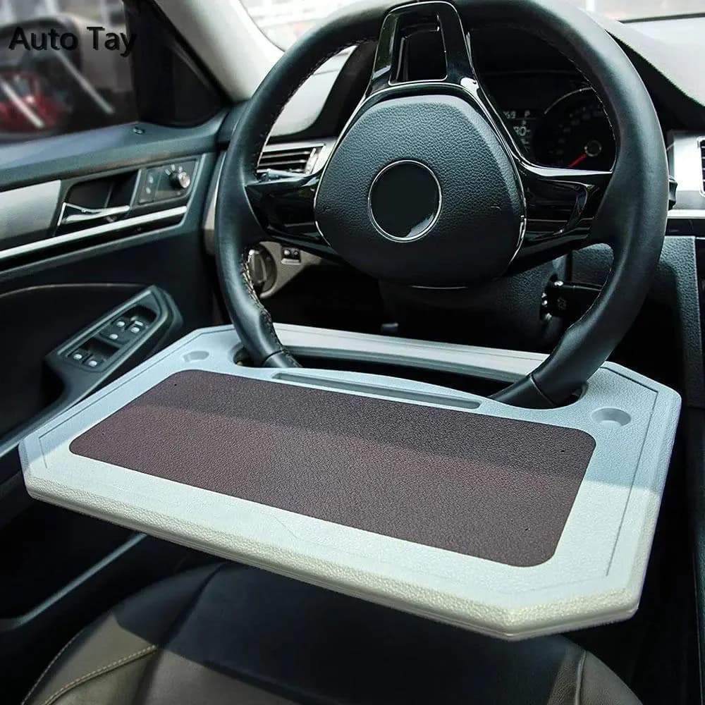 Volante da tavolo universale per auto Eat Work t Drink Coffee Goods Holder Tray Laptop Computer Desk Stand Seat