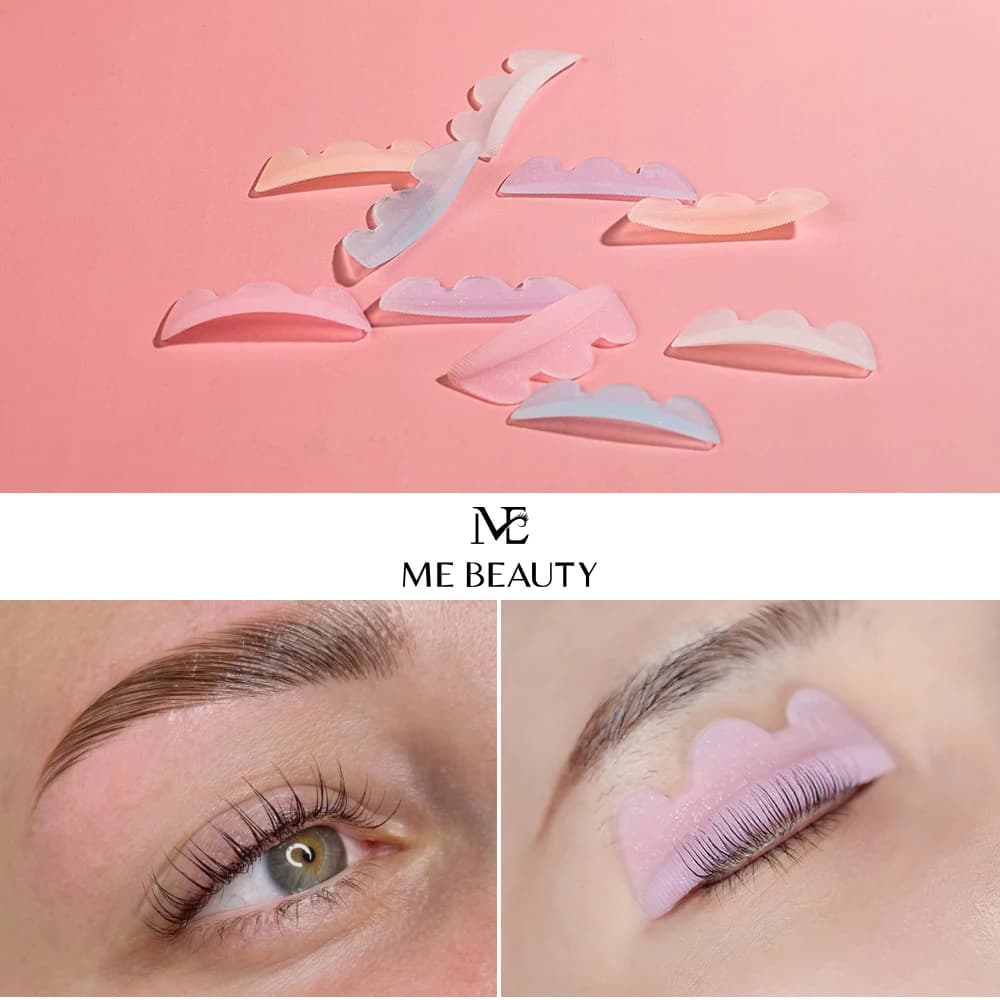 5 Paia di Supporti per Lash Lift, Cuscinetti in Silicone Coreani per Lash Lift, Bigodini per Permanente e Arricciatura delle Ciglia