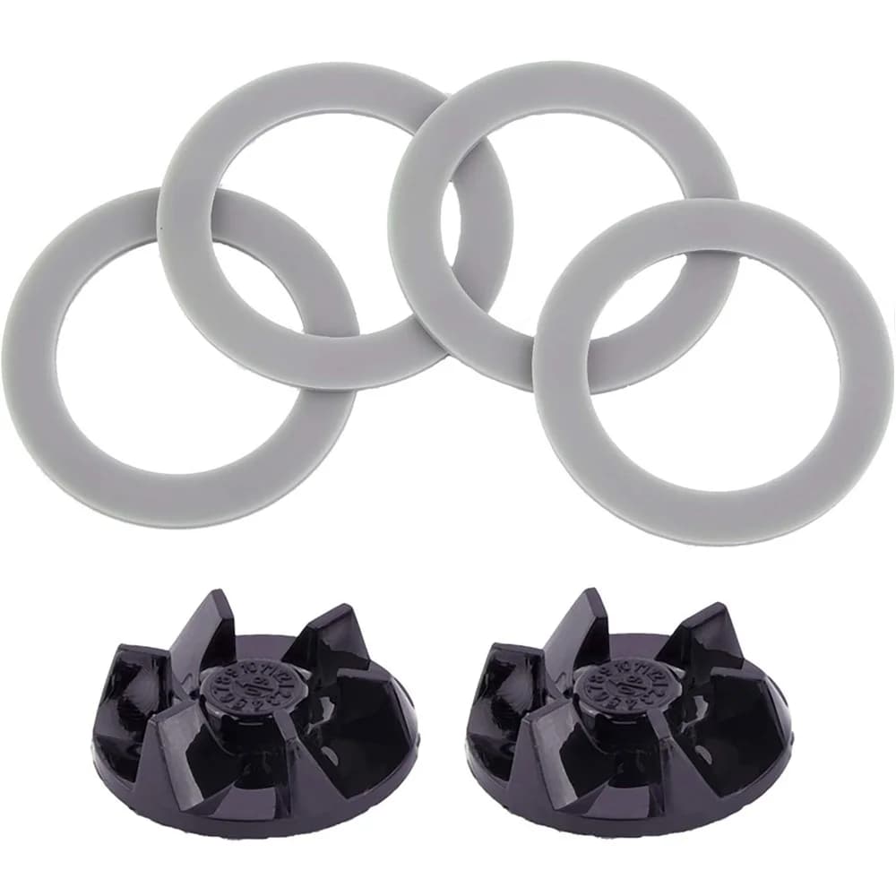 2 pezzi SPB7-20TXN frizione driver lama frullatore e 4 pezzi CUCB-456-3 guarnizione in gomma O-ring di tenuta, parti di ricambio per Cuisinart