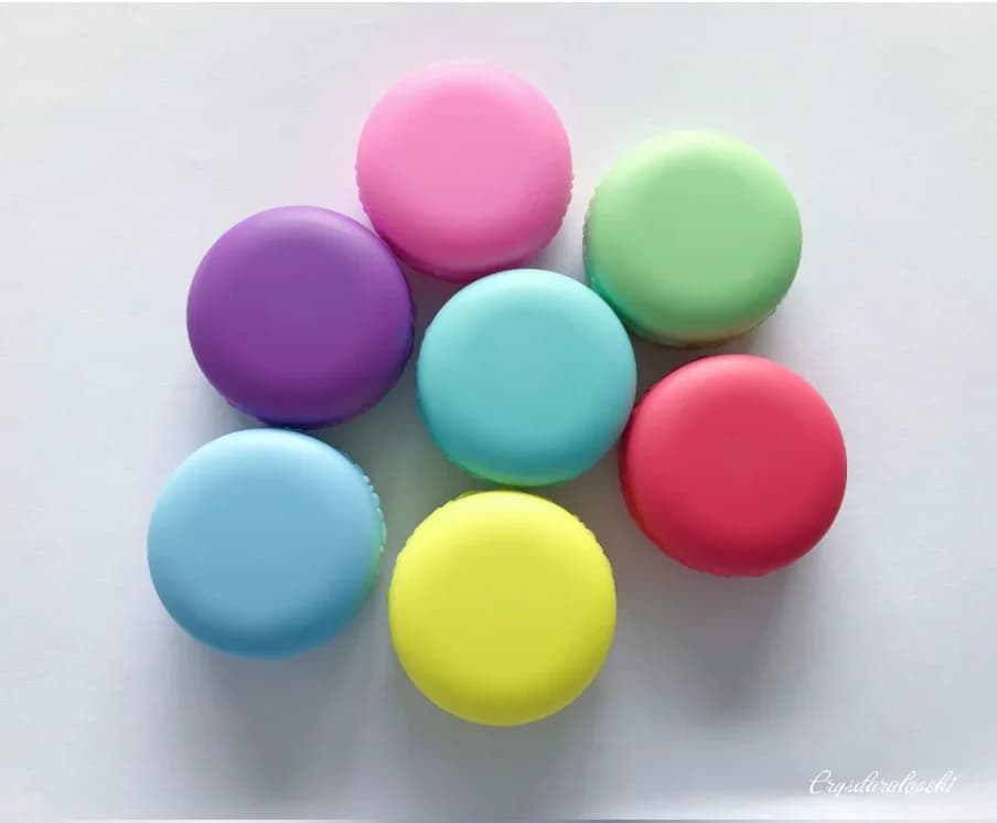 Scatola per ombretti in bottiglia di crema cosmetica macaron da 100 pezzi da 10 g