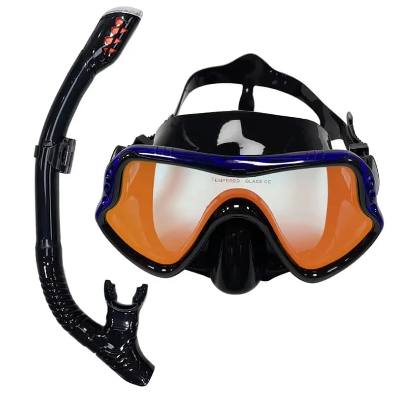Professional Diving Mask Snorkeling Suit Adult Silicone Skirt Goggles Glasses Swimming Equipment
