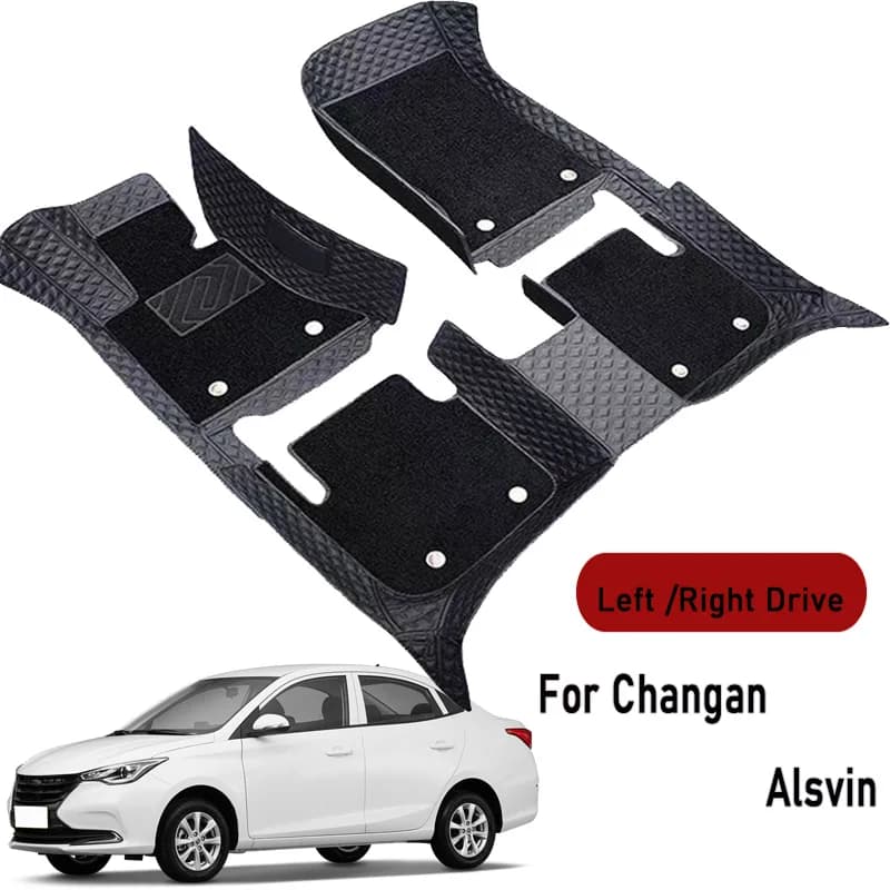 Car floor mats for Changan Alsvin 2010 2011 2012 2013-2019 Customauto foot Pads automobile carpet cover interior accessories