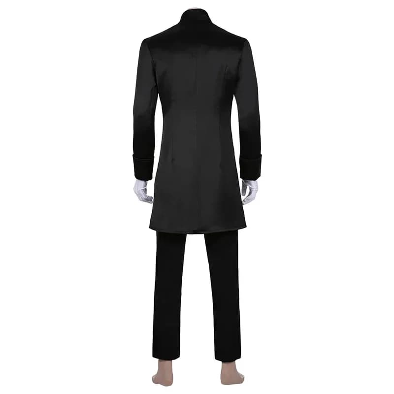 Costume Cosplay CyMucos Ispirato all'Anime Papa Emeritus Ghost B.C., Costume con Spilla a Croce, Costume per Carnevale di Halloween Mu6 3