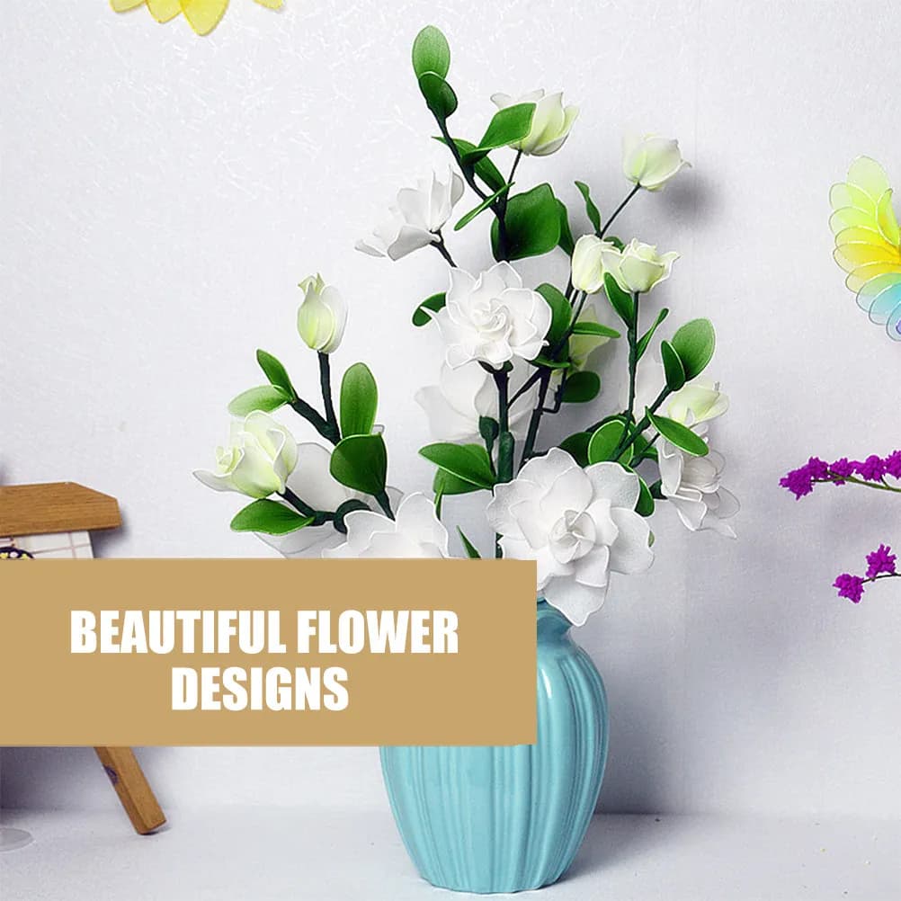 Set di 8 Stampi a Schermo per Fiori di Diametro Variabile, Riutilizzabili, per Creazione Artigianale Fai-da-te di Fiori, Strumento per Petali in Plastica
