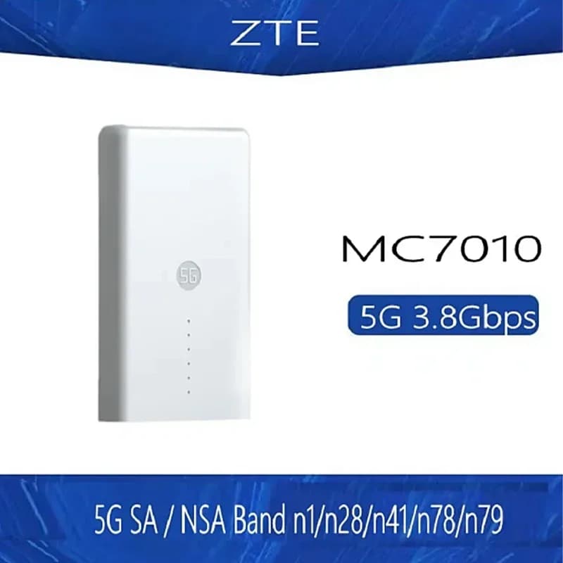 ZTE Outdoor Router MC7010 wi-fi Router ripetitore Mesh Wifi Extender 5G Sub6 + 4G SDX55M piattaforma n1/3/7/8/20/28/38/41/77/78/79