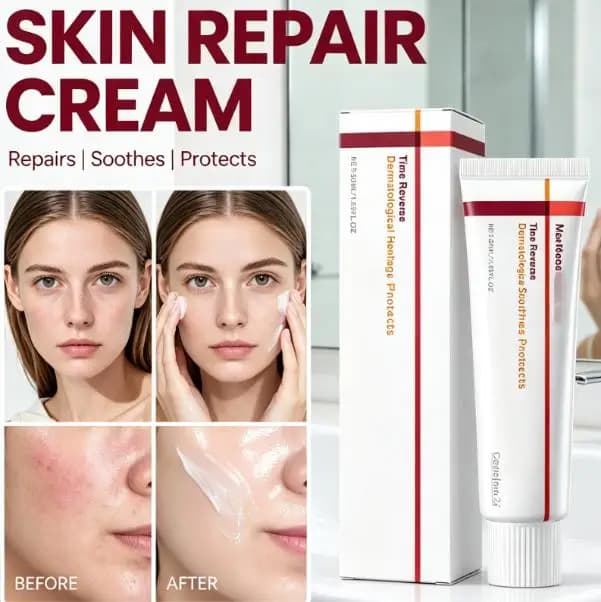50ml Centella Asiatica Skin Repair Anti-Aging Cream Deep Hydrating Soothe Barrier Recovery Facial Cream For Dry Sensitive Mature