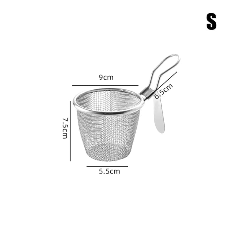 Stainless steel mesh Colino basket Hot pot Bollire Colino Food choke Rinse Fried Cooking Steam Kitchen Vegetable Colino