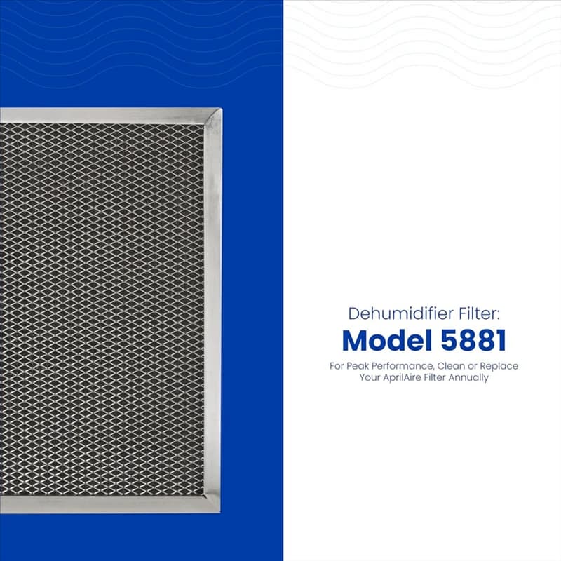 【Vendita calda!】 Filtro deumidificatore MERV 8 per deumidificatori E080 e E100 per deumidificatore domestico intero Filtro deumidificatore MERV-8