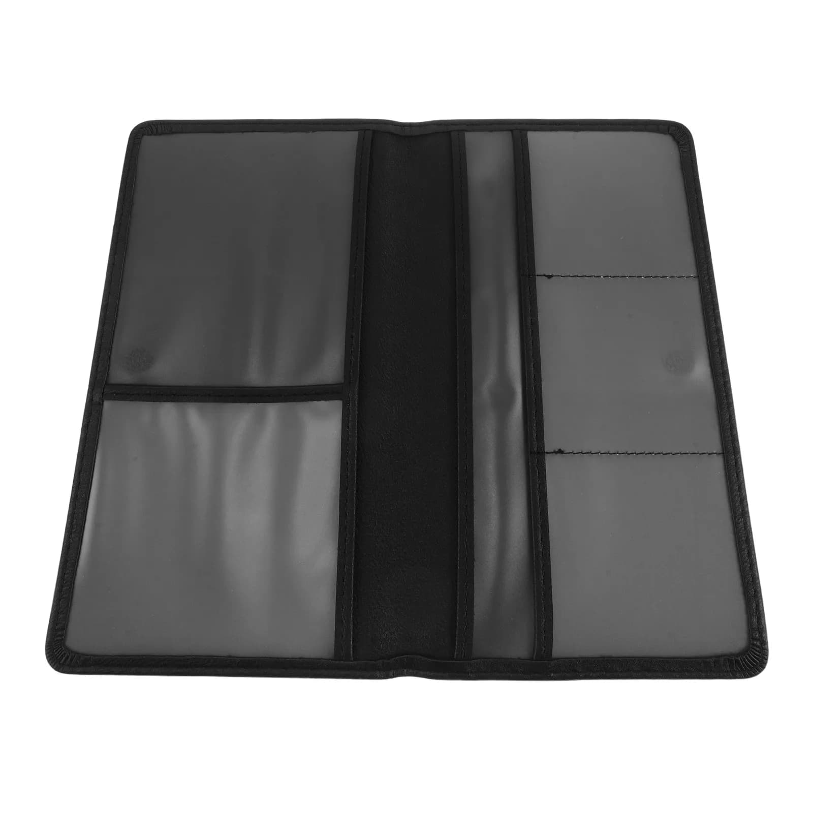 Portadocumenti per Auto in PU, Porta Passaporto, Biglietti, Patente, Libretto di Circolazione, Assicurazione, Elegante, Resistente all'Usura, Portatile da Viaggio