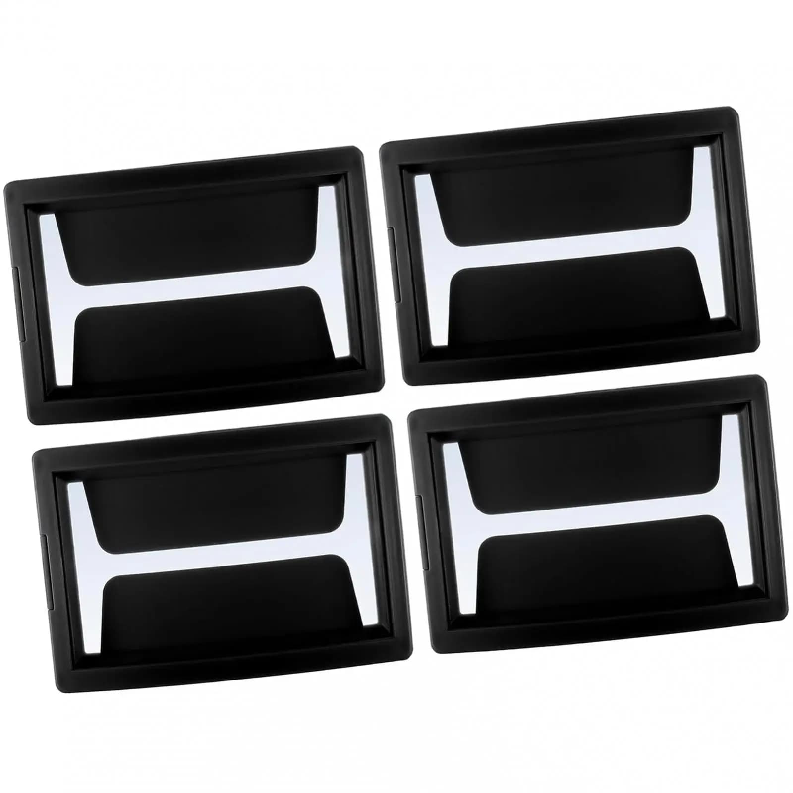 4x Ski Goggle Pass Holders Winter Sports Accessories Skiing Pass Clips