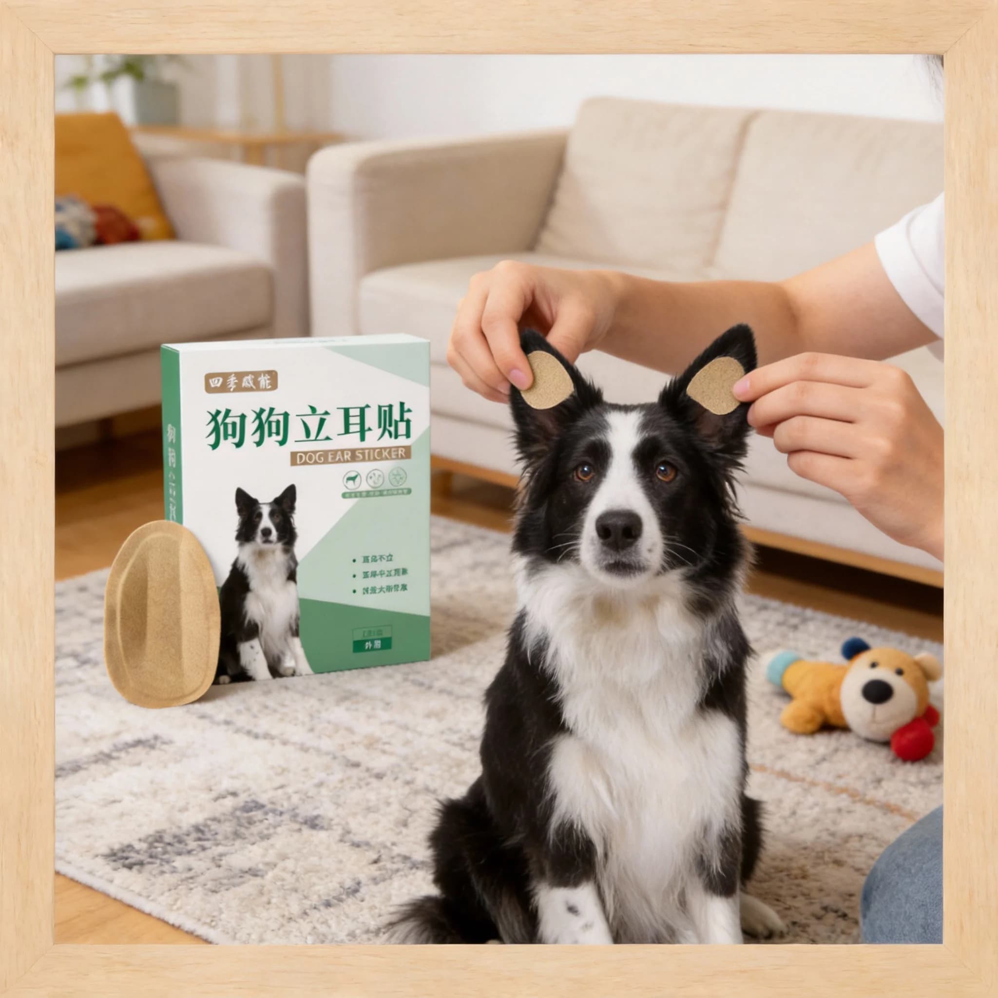 1/3/5 Pieces Wall decals for correction Dog ears, Self-supporting adhesives for straightening the Large and Small Dog Ears