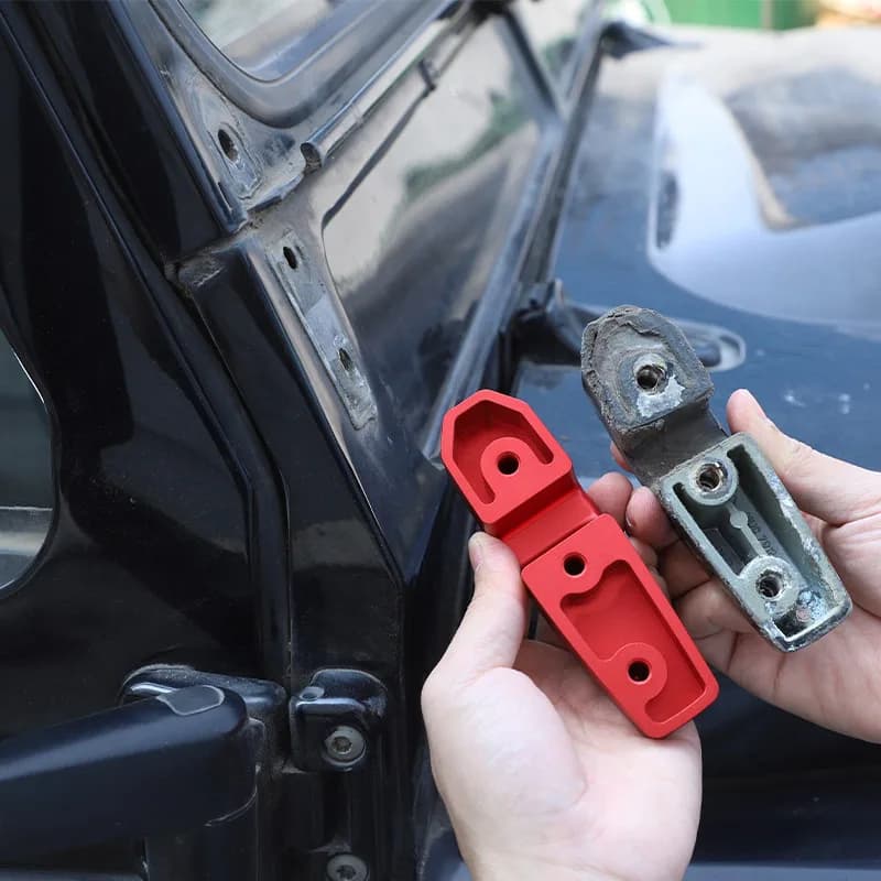 Per Land Rover Defender 90 110 2004-2018 In Lega di Alluminio Auto Parabrezza Anteriore Link Copertura Accessori Esterni Auto