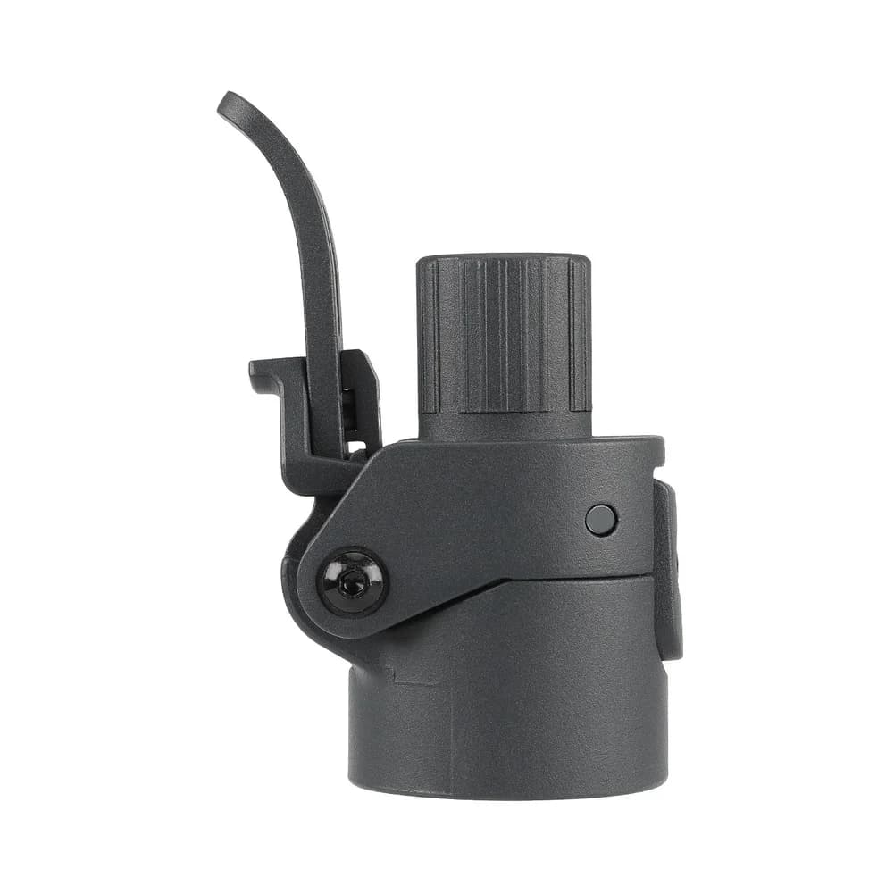 Black Folding Base Replacement Part For 3 Electric Scooter Adult Portable Storage Accessory ABS Material Lightweight Component