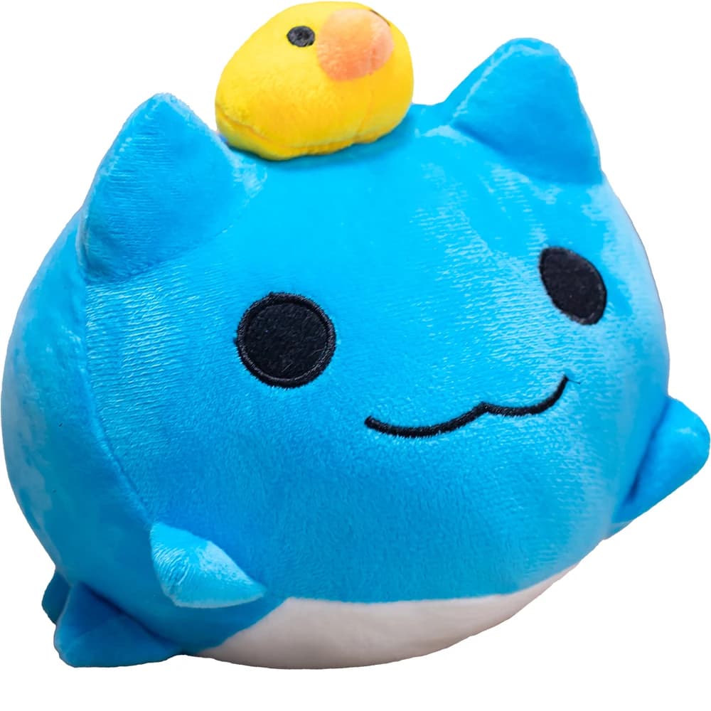 Bugcat Capoo peluche Cosplay Blue Cute Cat Tongue Out Dog Toy Ornament peluche Cartoon Doll bei regali per i bambini