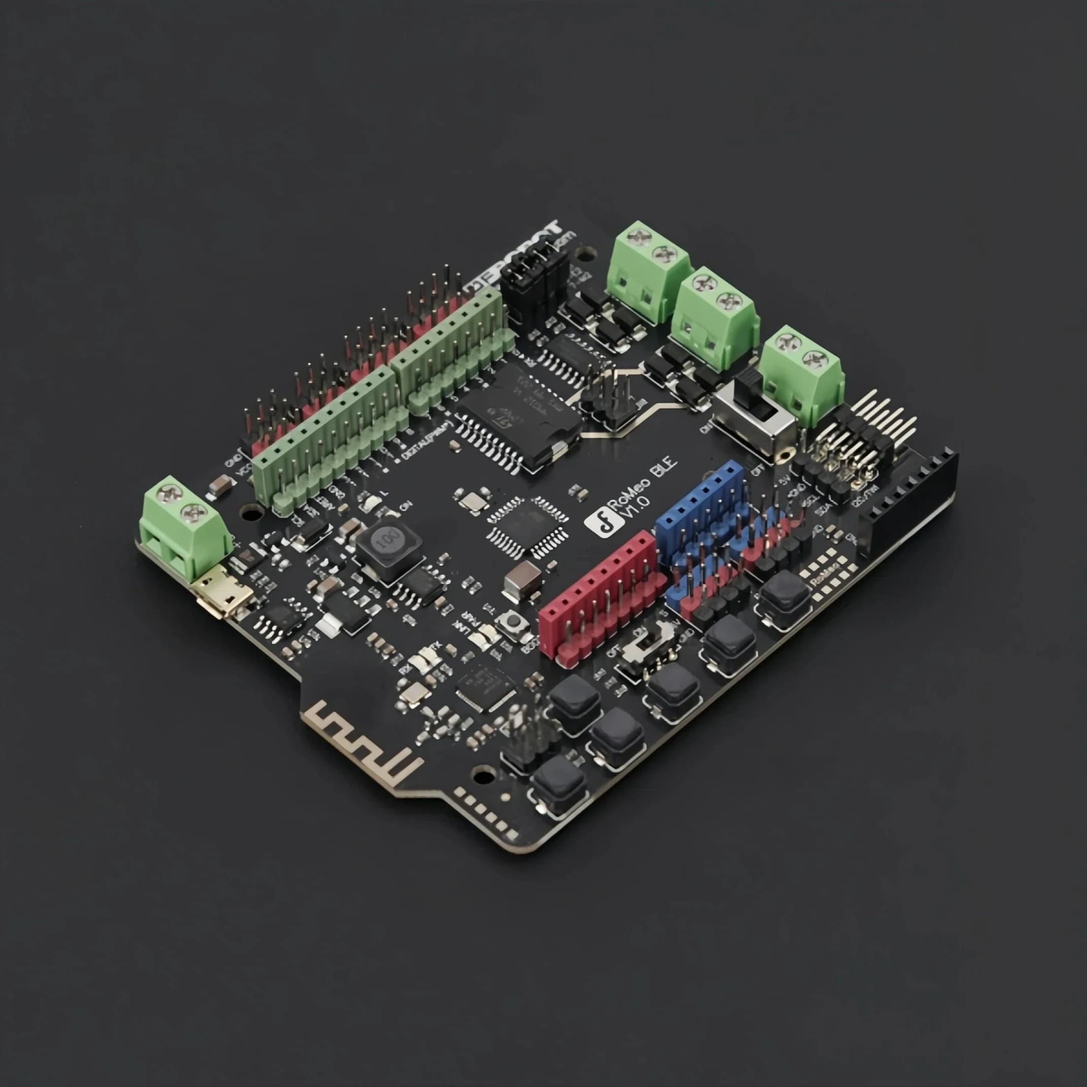 Controller All-in-One Bluno Romeo Atmega328P con Bluetooth 4.0 e Driver Motore per Robot Arduino