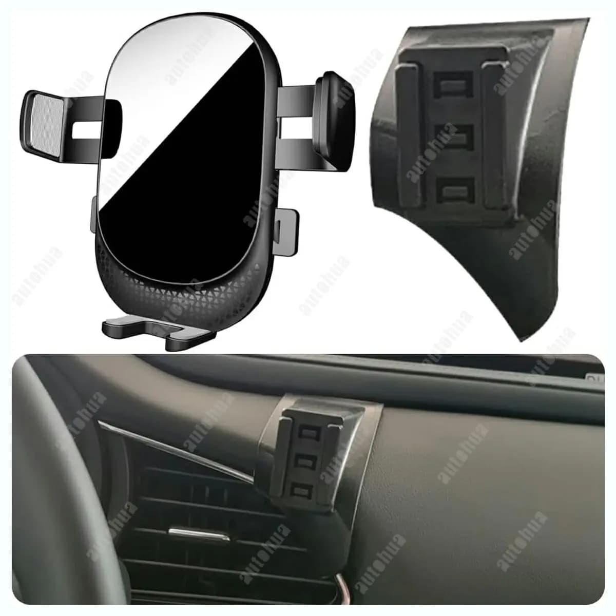 Supporto per telefono da auto per Mazda CX-30 2020-2025, supporto GPS da cruscotto con clip per iPhone e tutti i cellulari