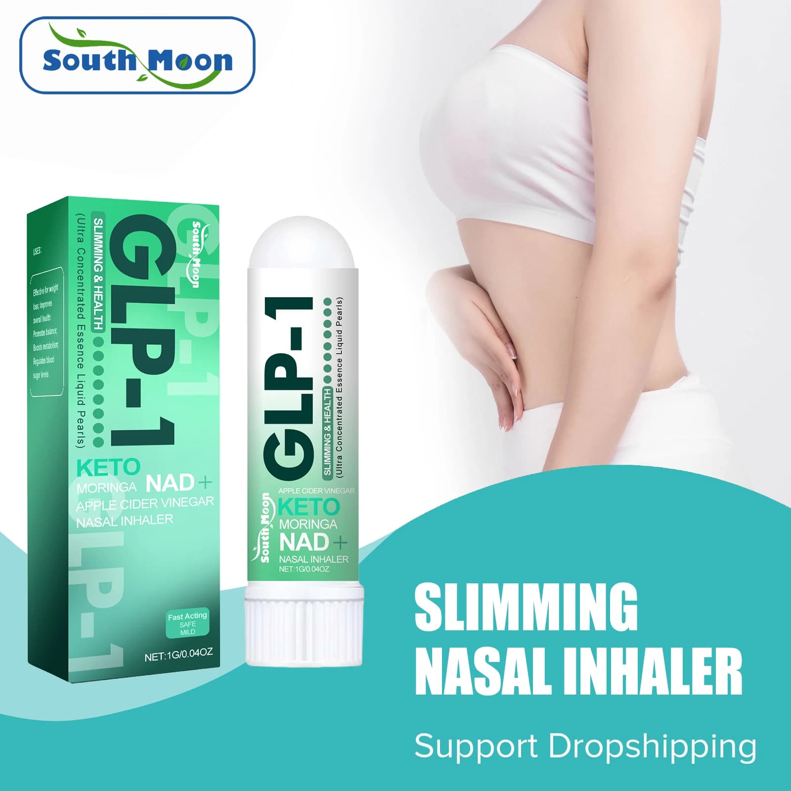 GLP-1 Sollievo dal diabete Inalatore nasale Equilibrio Glucosio nel sangue Alleviare l'affaticamento Controllo della salute del corpo Perdita di peso Ridurre lo zucchero nel sangue Cura