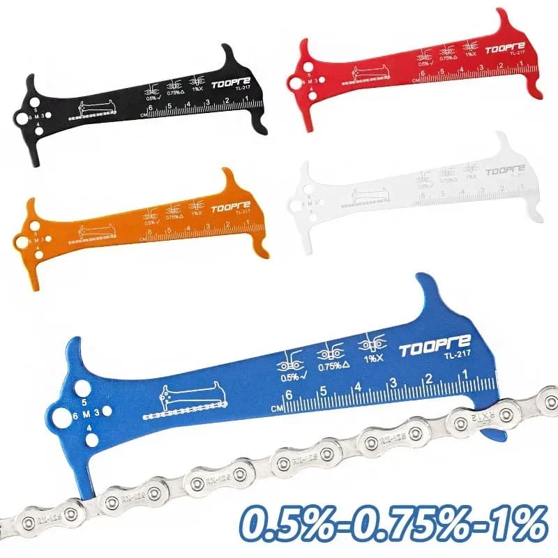 3 in 1 Bicycle Bolt Measuring Tool with Bicycle Chain Hook