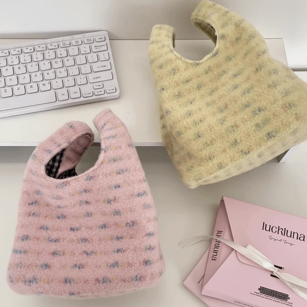 New Fashion Design Women Clutch Bag Foldable Portable Female Handbags Soft Tote Bag Women