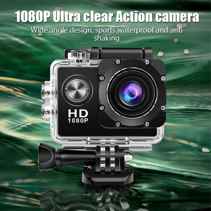 Portable action cameras, remote control waterproof camera, outdoor cycling, HD recording, digital cameras, camera for photography