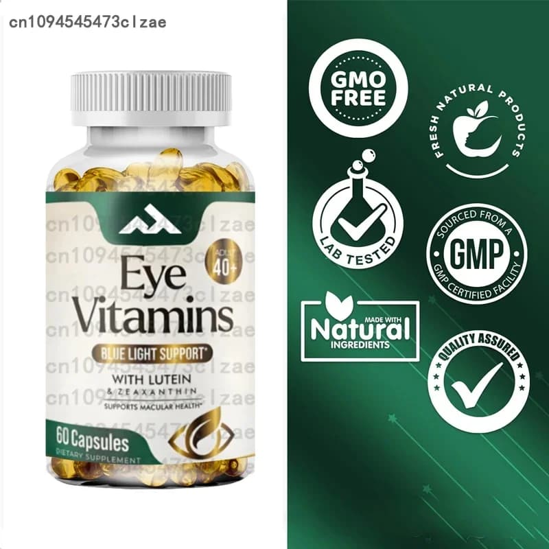 Lutein, zeaxanthin, canneberge Zinc Eye Vitamins and mineral supplements support the eye tension and health of the view of adults