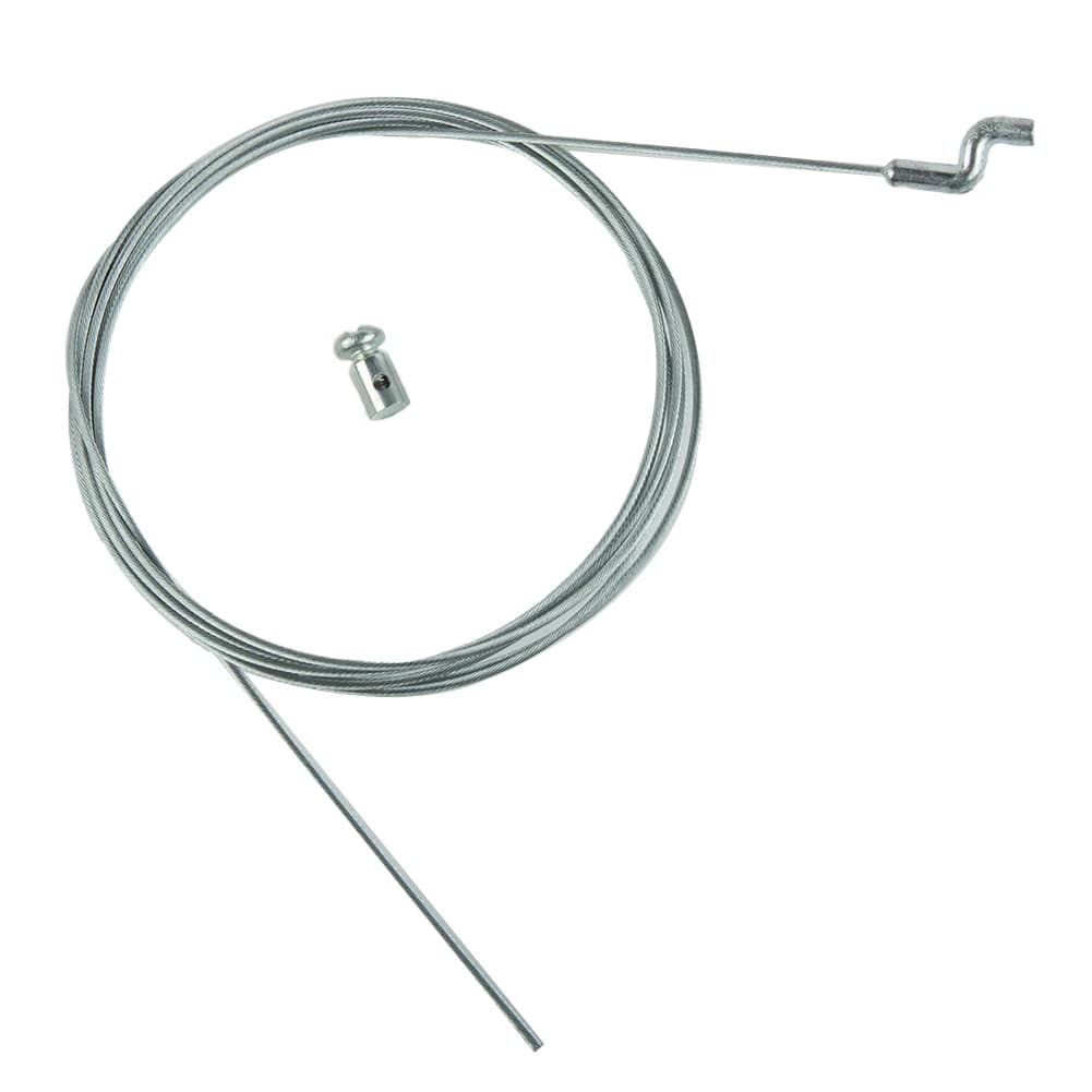 Lunghezza della corda 200 cm Attrezzo da giardino Fascetta per cavi Parte Drive Acceleratore Tosaerba Diametro della corda 1,5 mm Motore del treno Gancio a Z