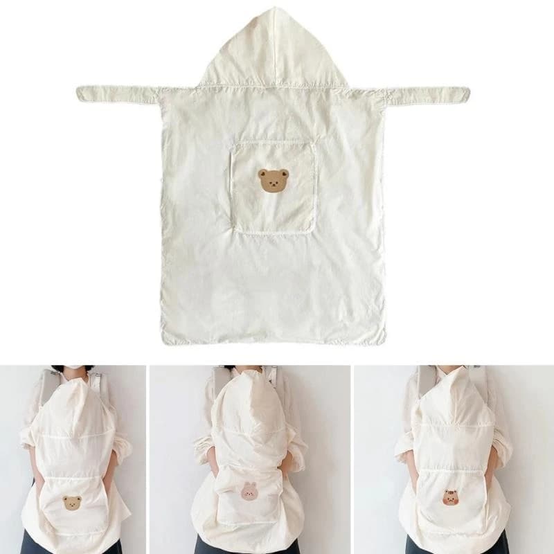 J15U Accessorio per carrozzina per bambini impermeabile Copertura per marsupi per neonati Copertura per carrozzina per neonati