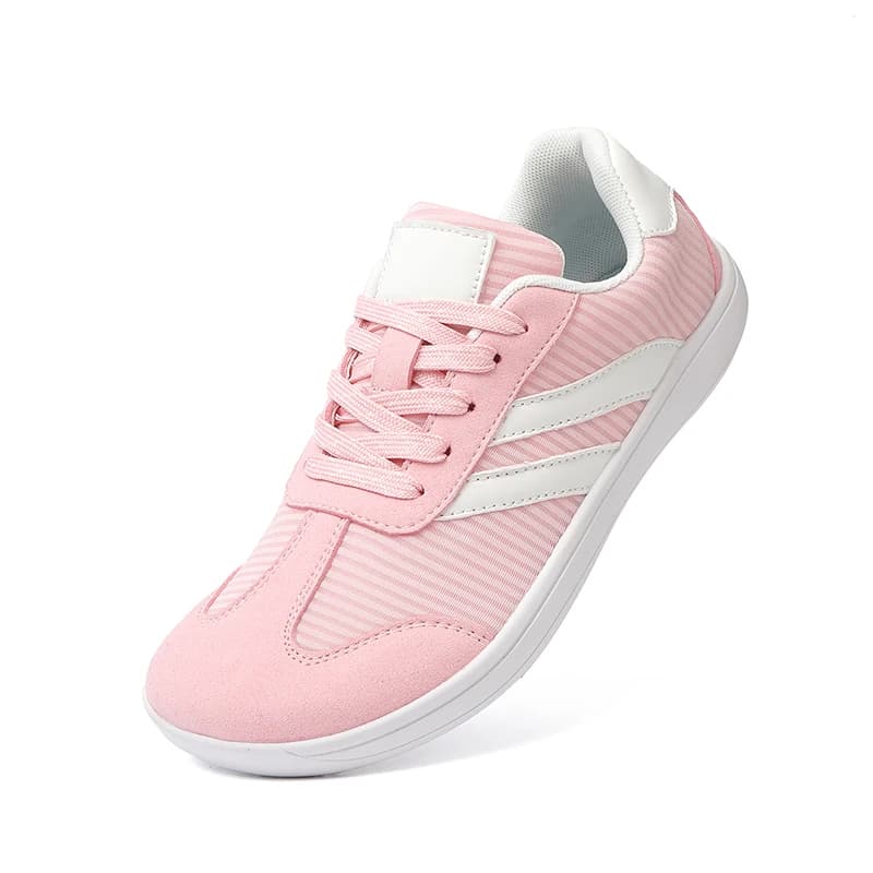 Women Wide Toe Box Barefoot Hiking Shoes, Zero Drop Non-Slip Breathable Minimalist Sneakers for Gym Training Walking Trekking