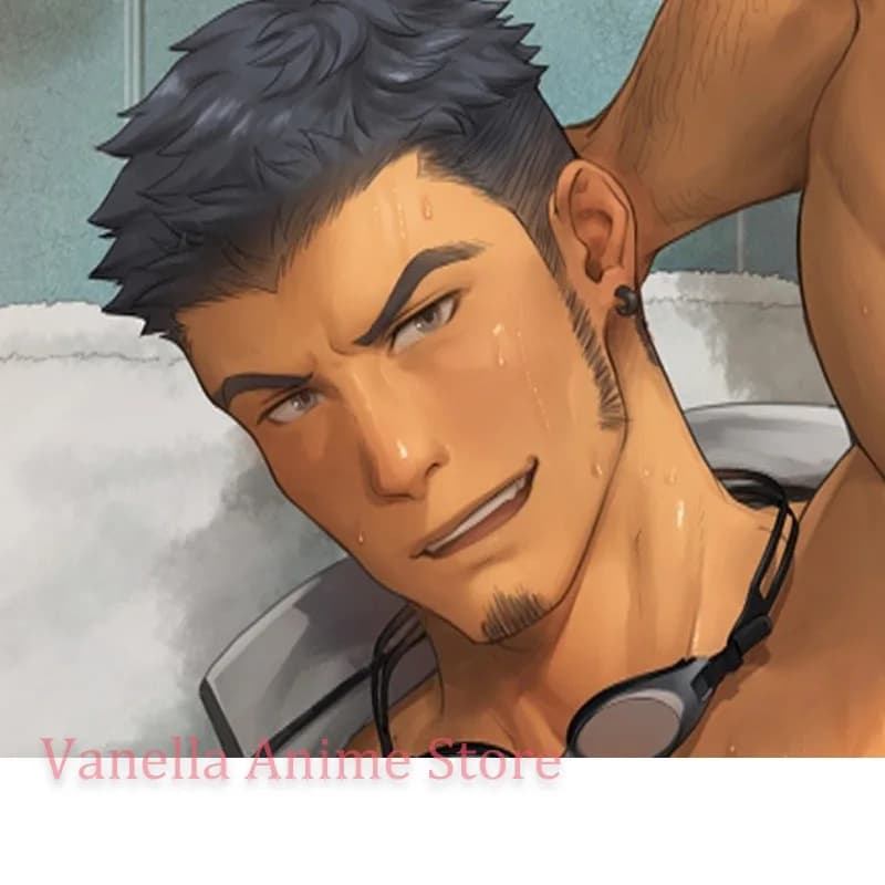 Dakimakura Range Gay Man Anime Double-sided Print Body Pillow Cover Life-size Pillowcase Gifts