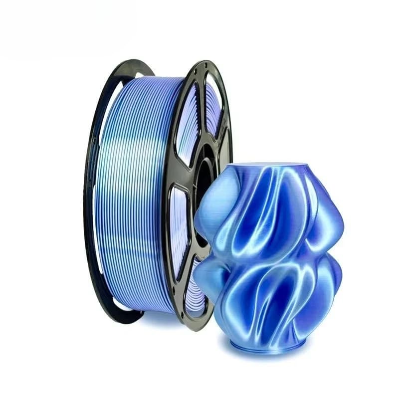 Pla 3D Printing Filament 1.75mm 1kg 3D Printing Supplies Pla Silk Blue purple Material Silk Double Color