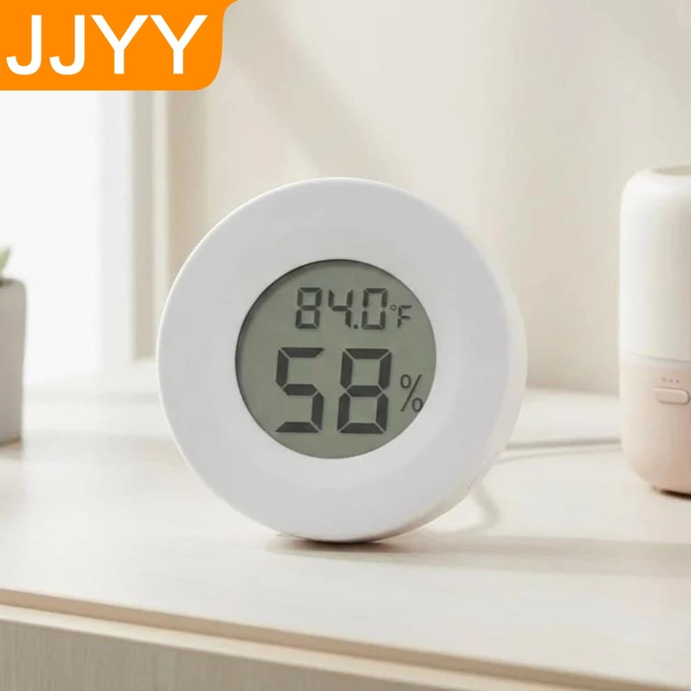 Termometro digitale LCD, igrometro, sensore di temperatura domestico ad alta precisione per interni ed esterni, 1 pezzo