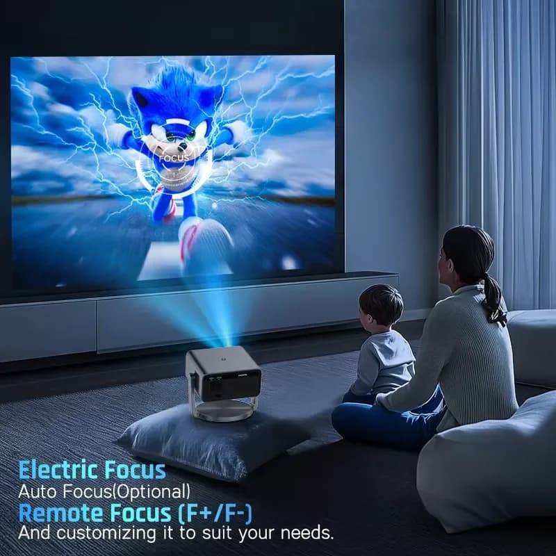 Wholesale Oem 4K Smart C30B Rohs Screen Projector Gaming 150 Inch 4K Indoor Led Tablet With 3D Hologram Projector for Movies