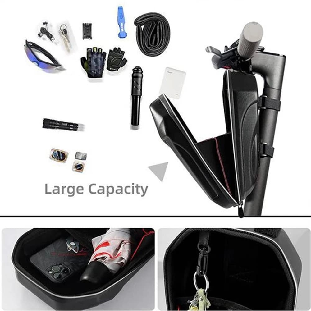 2 pezzi borsa per scooter elettrico accessori borsa per veicolo elettrico impermeabile per borsa anteriore per scooter Xiaomi borsa per bicicletta parte bici