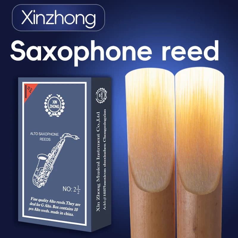 New Zhongjiang E-Flat 2.5 Beginner Alto Tenor Soprano Saxophone Reeds Accessories Beginner Reeds Entry-Level Reeds