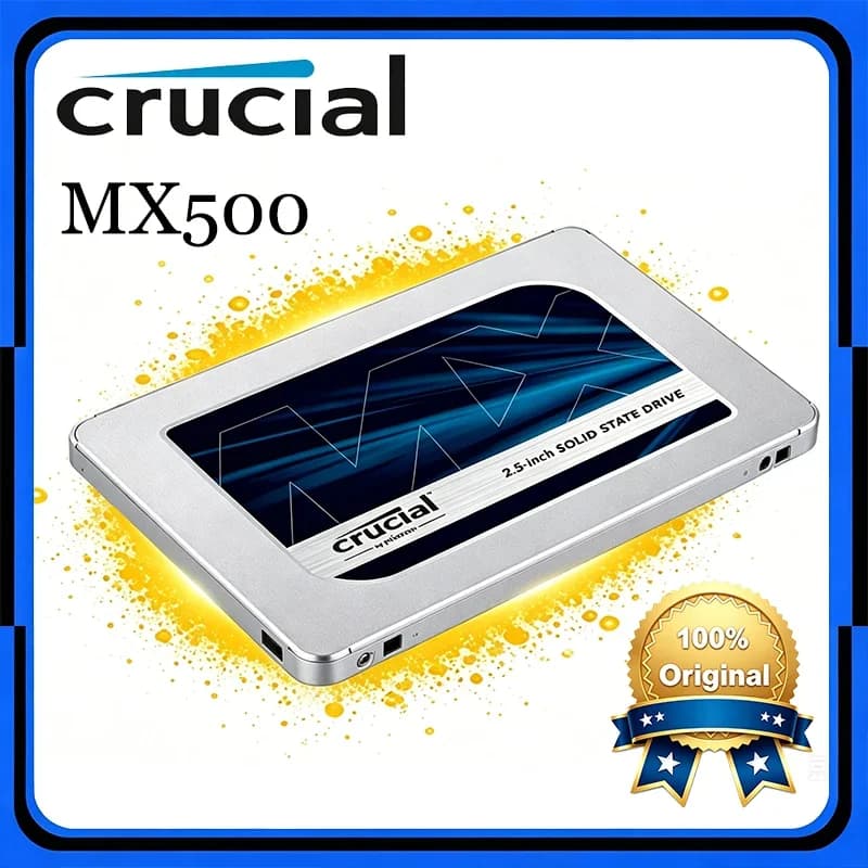 Crucial SSD MX500 BX500 240G 500GB 1TB 2TB 3D NAND SATA 2.5-inch SSD High Speed Internal Solid State Drive For Laptop Hard Disk