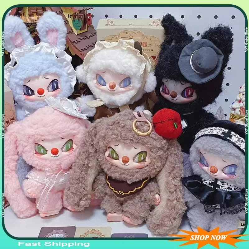 Siinono originale Want To Tell You A Secret Series Vinile Peluche Bambola a sorpresa Ciondolo Trend Doll Garage Kit Ornamento Giocattolo Ragazza Regalo