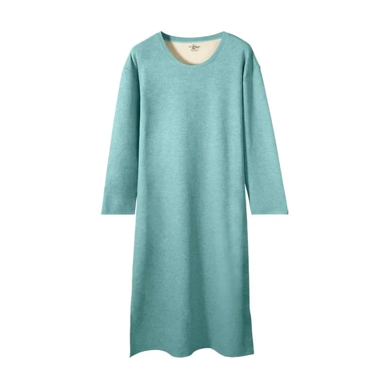 Vestaglia da notte intera a maniche lunghe da uomo per autunno e inverno, vestaglia lunga, abbigliamento per la casa, pigiama in lana e seta