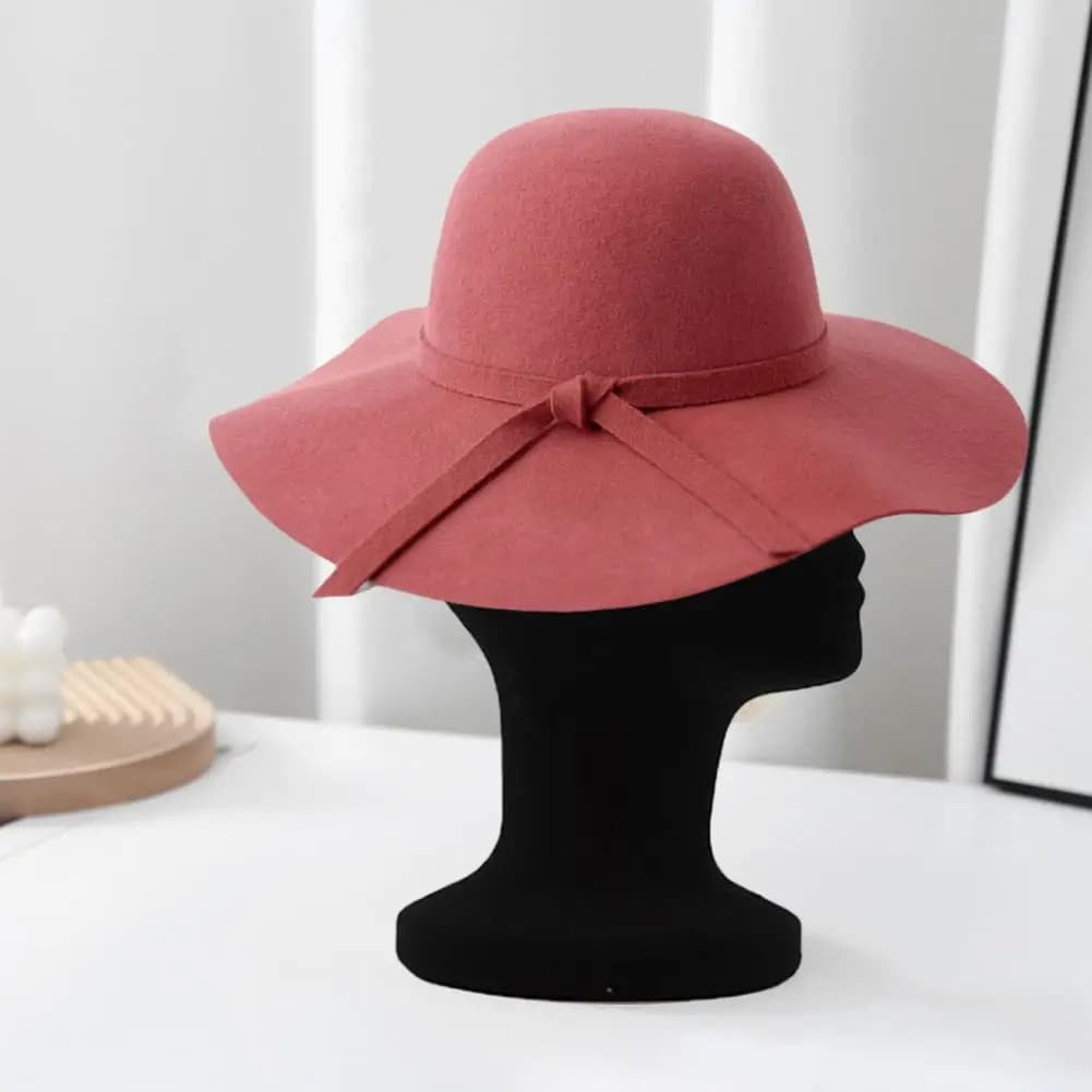 Espositore per Parrucche in Schiuma a Forma di Testa Femminile Alta, Supporto per Copricapi, Cappelli, Occhiali da Sole, Cuffie, Modello per Cosmetici