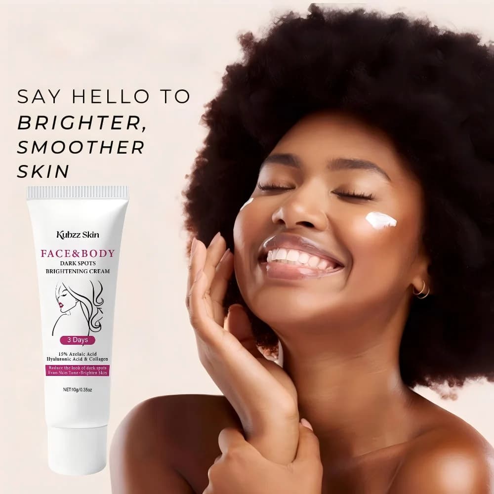 Face and Body Brightening Cream, Hyaluronic Acid & Collagen, Deep Hydration and Moisturizing, Invisible Pore Primer, Portable and Compact 10g, Unisex, Savior for Yellow and Dark Skin, Qixi Gift