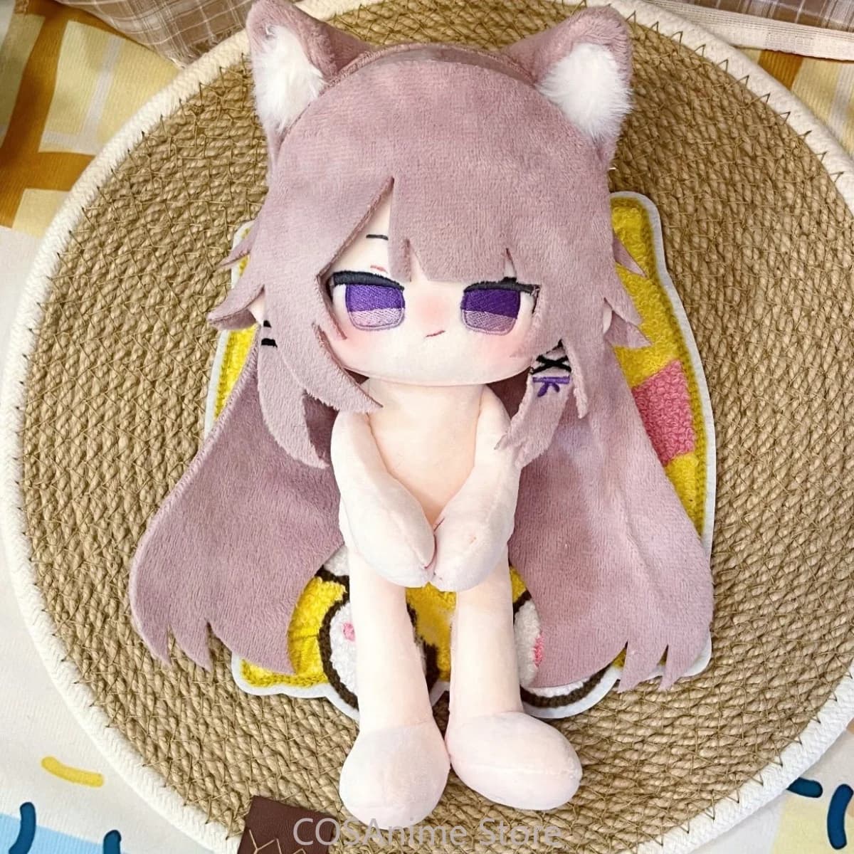 Honkai: Star Rail Herta Chuichui 15cm Anime Cosplay Body Plush Doll Kawaii Dress Up Stuffed Toy Xmas Gift Cotton Figure