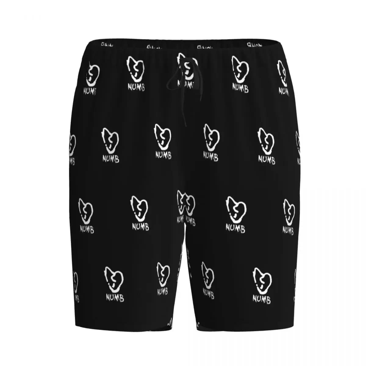 Custom NUMB - Hearbroken - RIP XXXTENTACION Shorts Sleeping Pants Men Pajama Pants Lounge Sleep Sleepwear Bottoms
